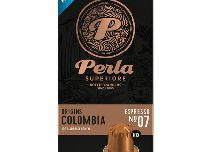 Perla Superiore Origins Colombia espresso capsules
