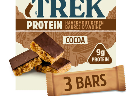 Trek Protein oatmeal bars cocoa