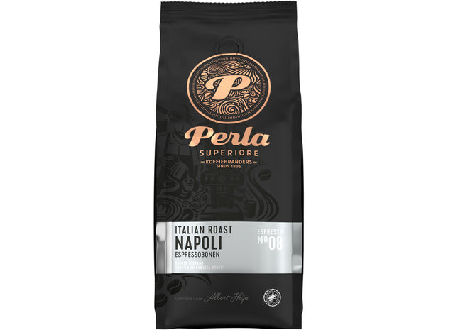 Perla Superiore Italian roast Napoli espressobonen