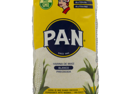 Pan Pre-cooked white cornmeal