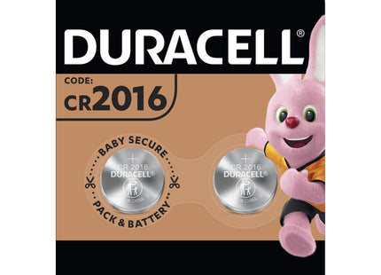 Duracell Knoopcelbatterij lithium CR2016