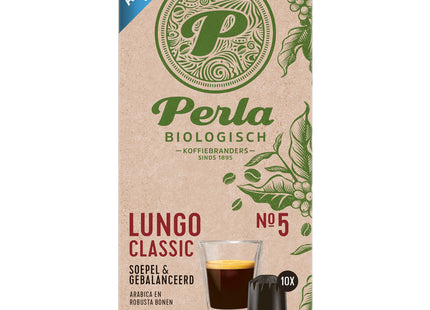 Perla Biologisch Lungo classic capsules  Dutchshopper