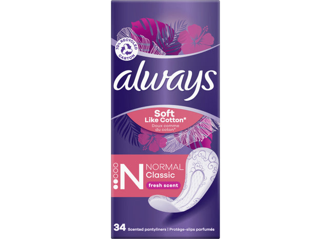 Always Dailies sind weich wie Slipeinlagen aus Baumwolle