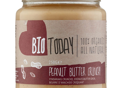 BioToday Peanutbutter crunchy organic