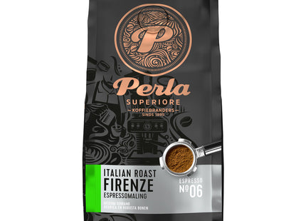 Perla Superiore Italian roast Firenze espressomaling  Dutchshopper