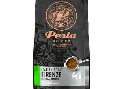 Perla Superiore Italian roast Firenze espressomaling