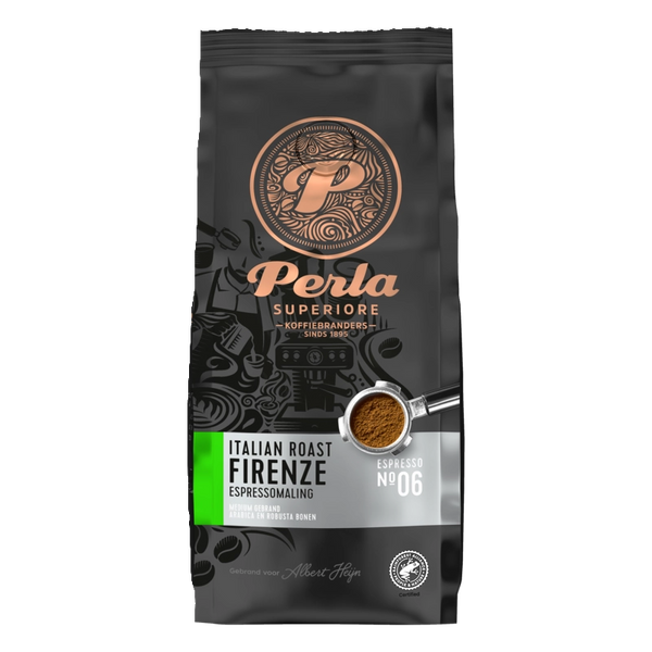 Perla Superiore Italienische Röstung Florenz Espressomahlung