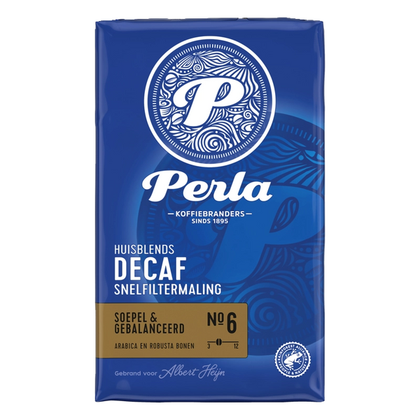 Perla Hausmischungen Entkoffeiniert Schnellfiltermahlung