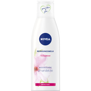 NIVEA Verzachtende reinigingsmelk amandelolie