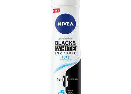 Nivea Black&white pure anti-transpirant spray