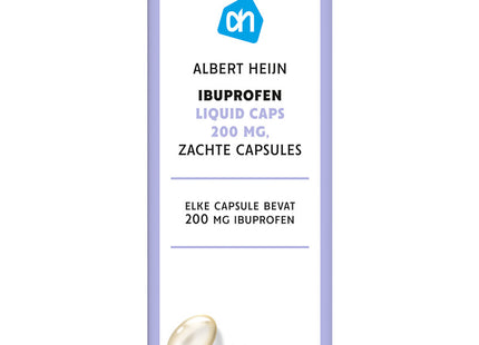 Ibuprofen liquid caps 200mg
