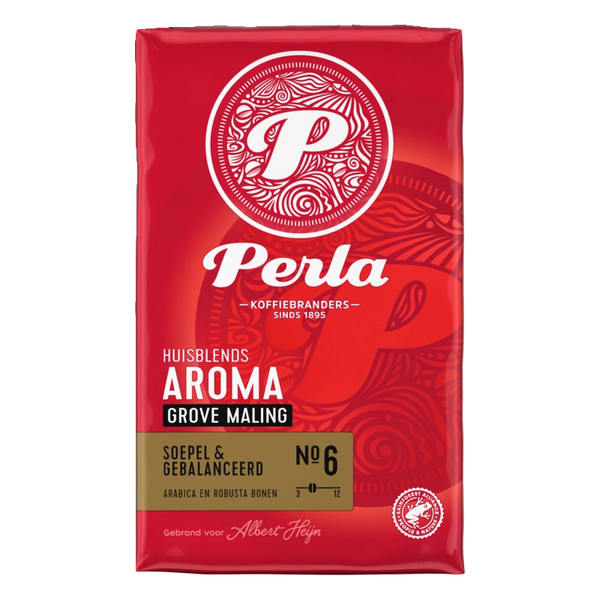 Perla Hausmischung Aroma grobe Mahlung Schnellfiltermahlung