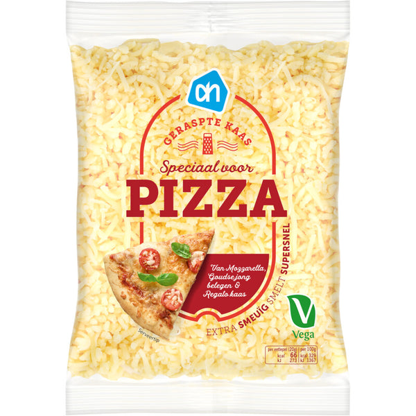 Geraspte kaas speciaal voor pizza