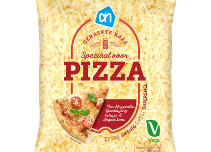 Grated cheese especially for pizza
