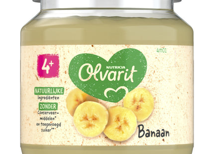 Olvarit 4+ months banana