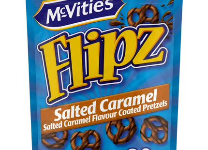 McVitie's Flipz salted caramel chocolate pretzels