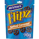 McVitie's Flipz salted caramel chocolate pretzels