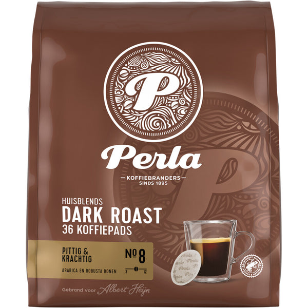Perla Hausmischungen Dunkel geröstete Kaffeepads