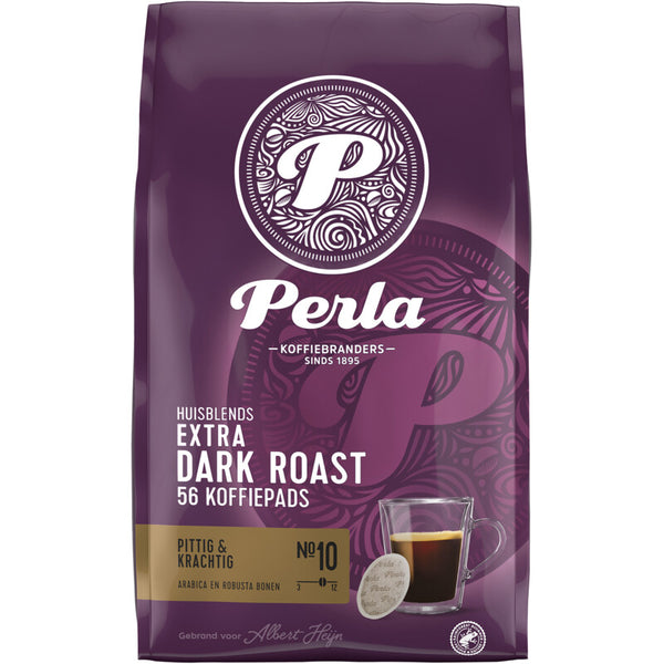 Perla Hausmischungen Extra dunkel geröstete Kaffeepads