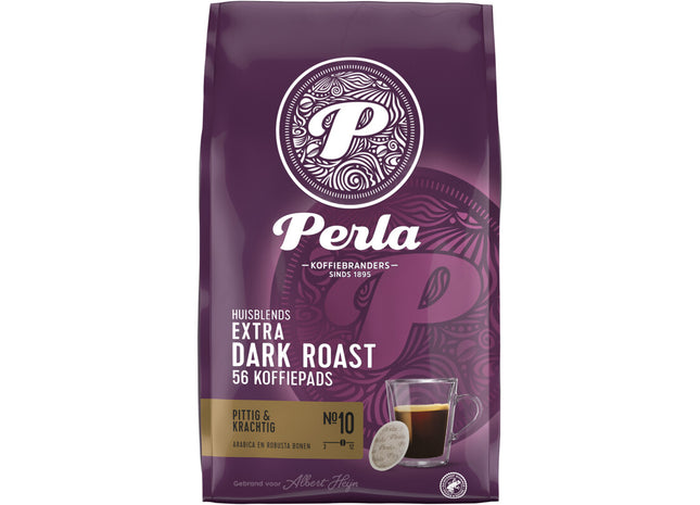 Perla Huisblends Extra dark roast koffiepads