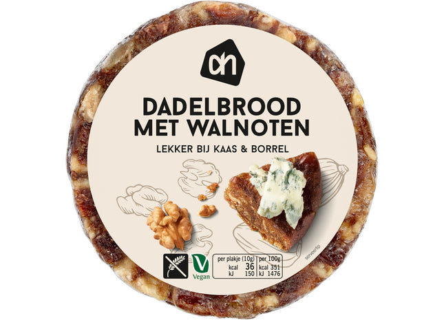 Dadelbrood met walnoot