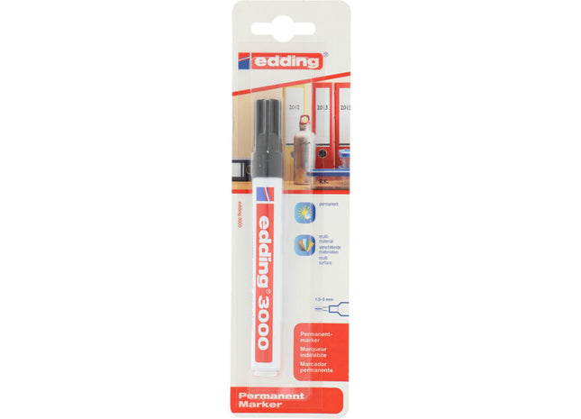Edding Permanent marker zwart