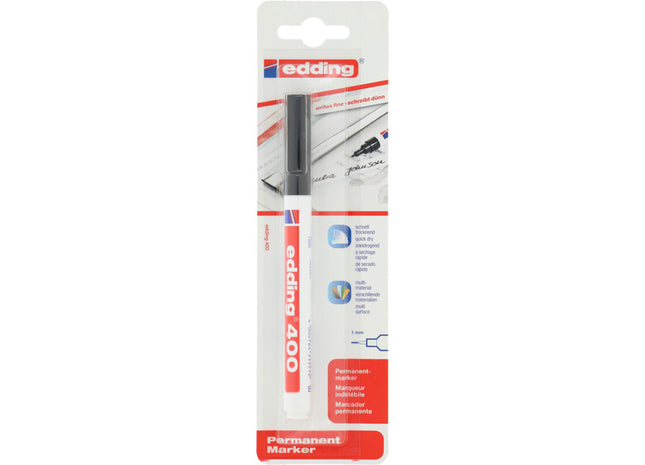 Edding Permanent marker zwart