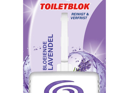 Toilet block lavender