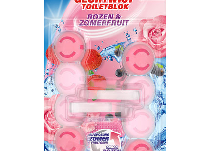 Geurtwist toiletblok rozen & zomerfruit