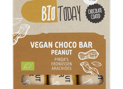 BioToday Vegan choco bar pinda's