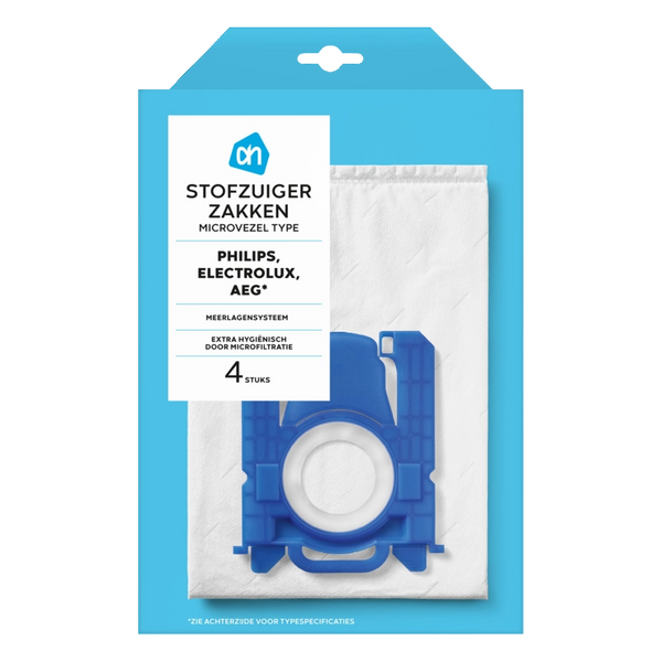 Stofzuigerzakken type Philips/Electrolux