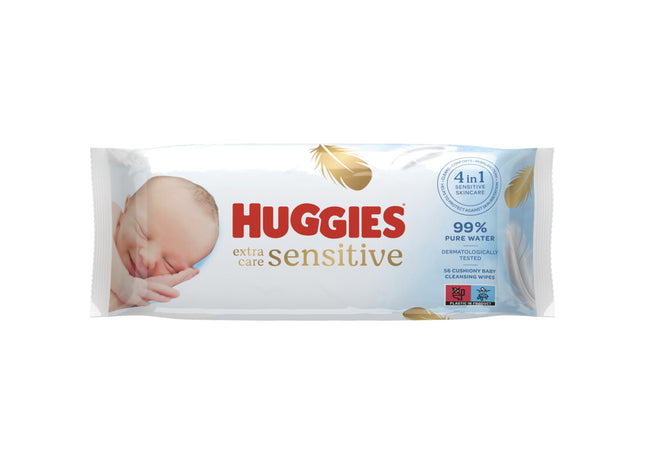 Huggies Extra Care Sensitive Babyfeuchttücher