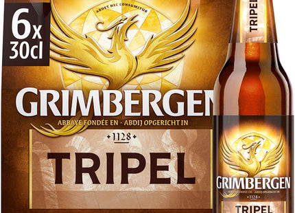 Grimbergen Tripel abbey beer 6-pack