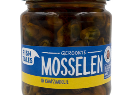 Fish Tales Smoked mussels in oil