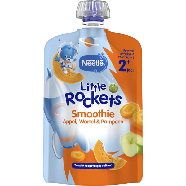 Little Rockets Knijpfruit Apfel Kürbis 2+ Jahre