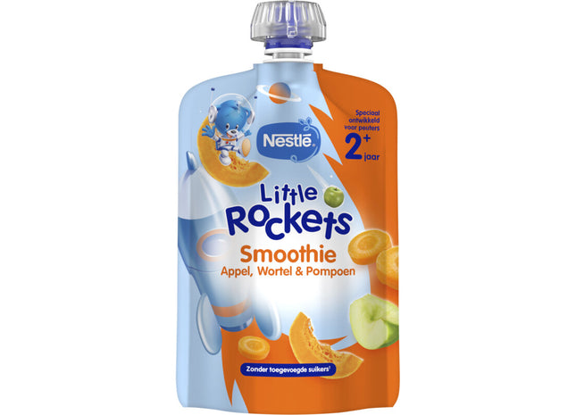 Little Rockets Knijpfruit appel pompoen 2+ jaar