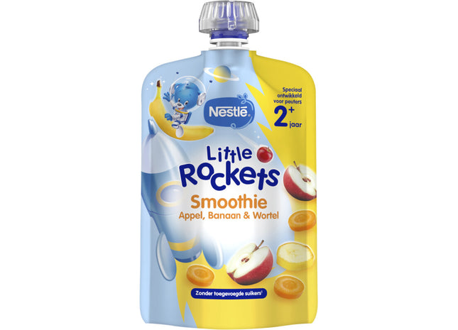 Little Rockets Squeeze Obst Apfel Banane 2+ Jahre