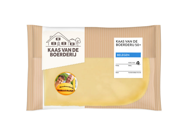 Kaas vd boerderij belegen 50+ plak