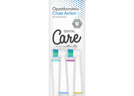 Care Brush heads cross action