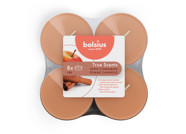 Bolsius Maxi geurtheelichten appel kaneel