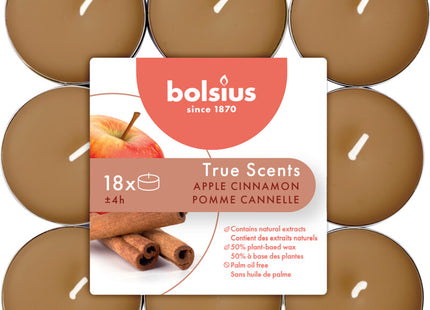 Bolsius True scents geurtheelichten appel kaneel