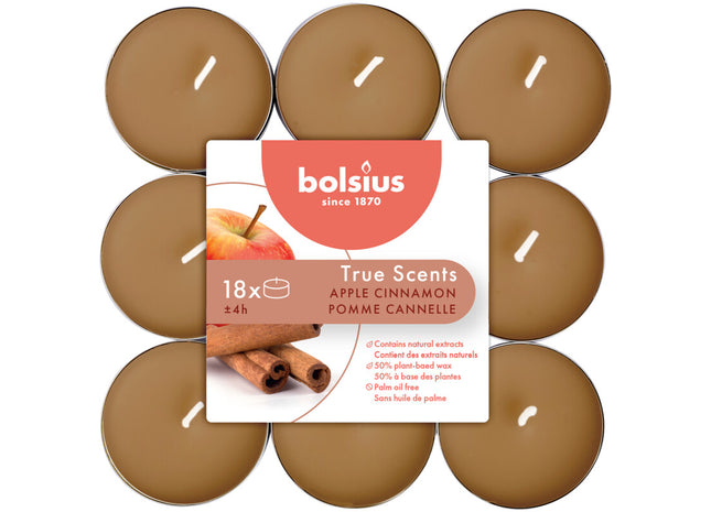 Bolsius True scents geurtheelichten appel kaneel