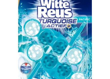 Witte Reus Toiletblok turquoise actief pacific