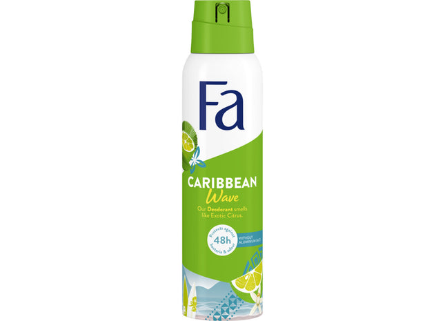 Fa Caribbean wave deodorant spray