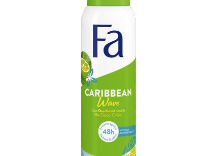 Fa Caribbean wave deodorant spray