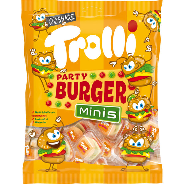 Trolli Party burger mini's