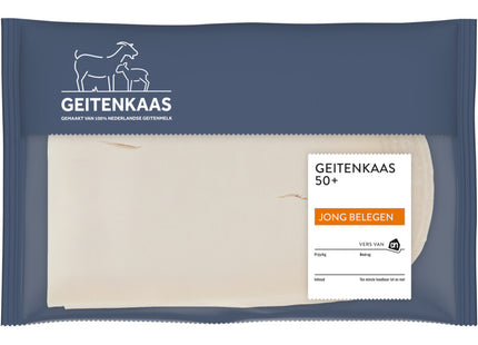 Junger gereifter Ziegenkäse, 50+ Scheiben