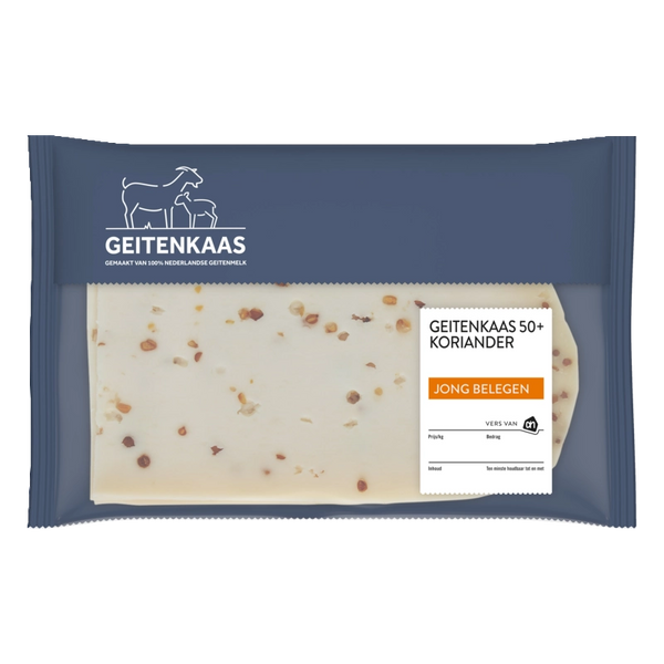 Geitenkaas koriander 50+ plak