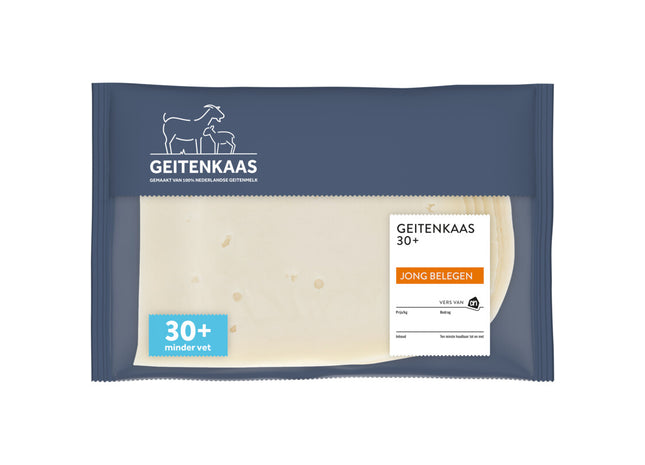 Junger gereifter Ziegenkäse, 30+ Scheiben