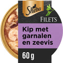 Sheba Filets kip met garnalen en zeevis
